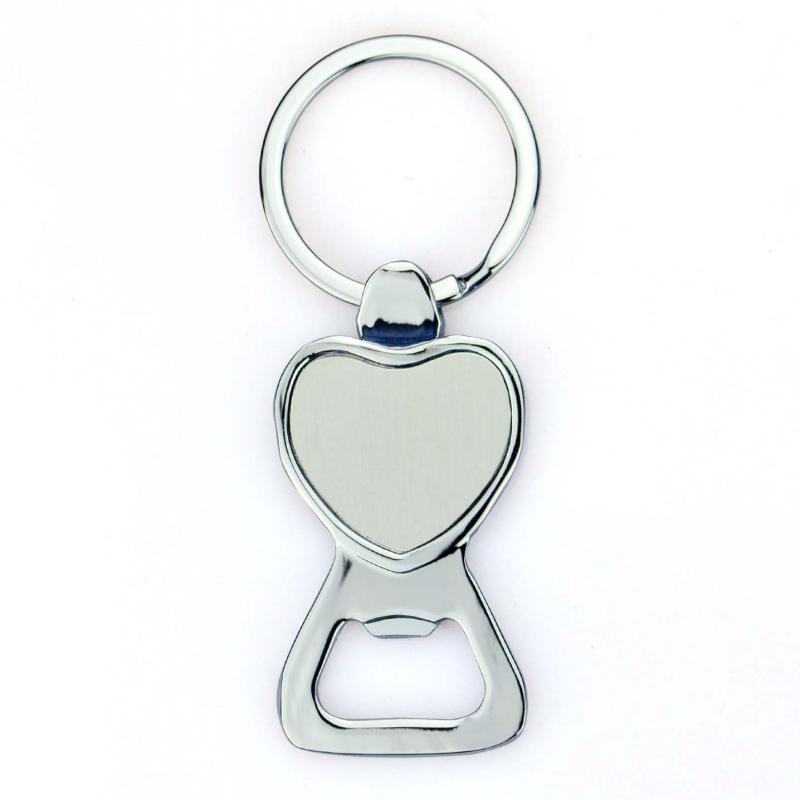 Metal Blank Keyholder With Opener