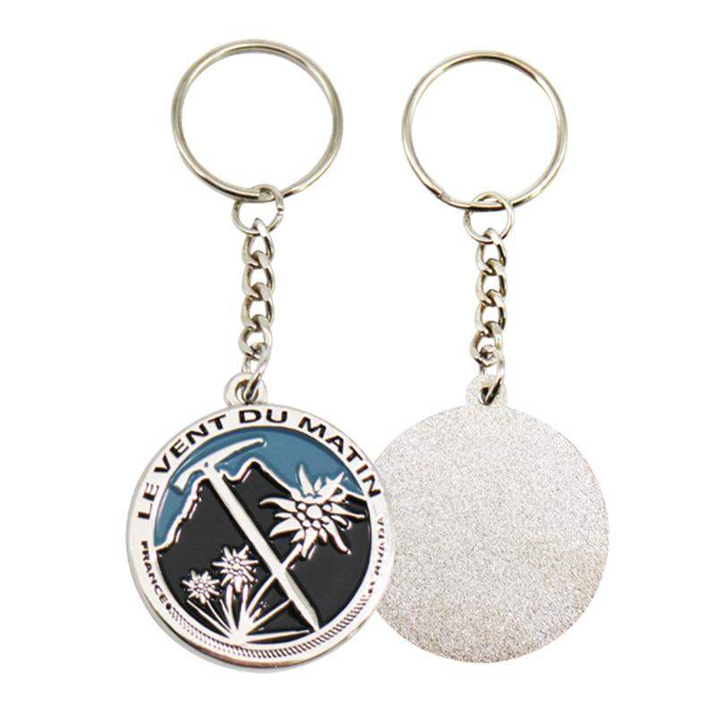 Enamel Keychain Keyholder Metal