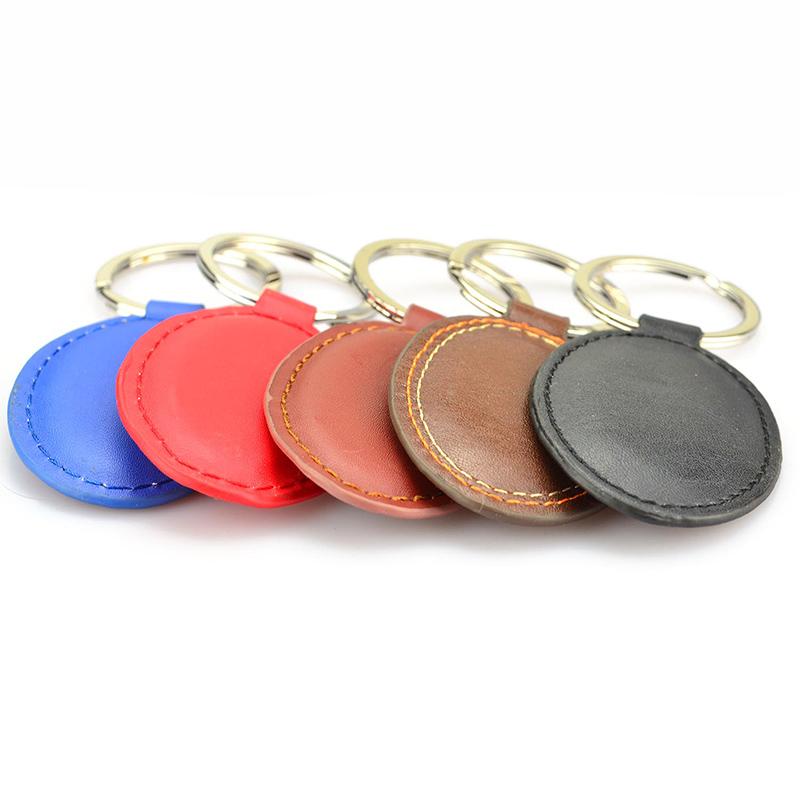 Blank Pu Leather Car Keyholder