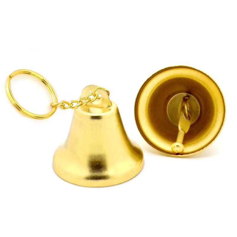 Metal Bell Key Ring Keychain