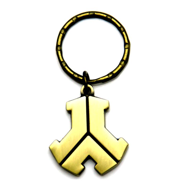 Custom Car Key Ring Brass