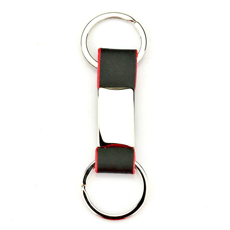 Keychain Metal And Leather