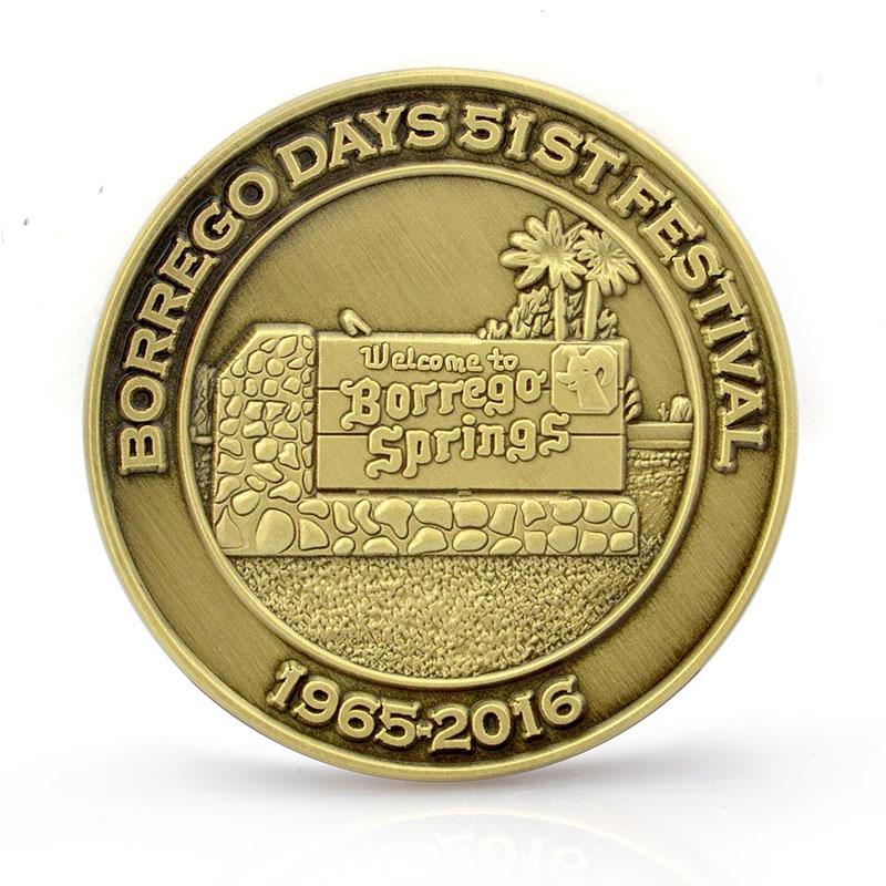 Gold Plated Tungsten Coin