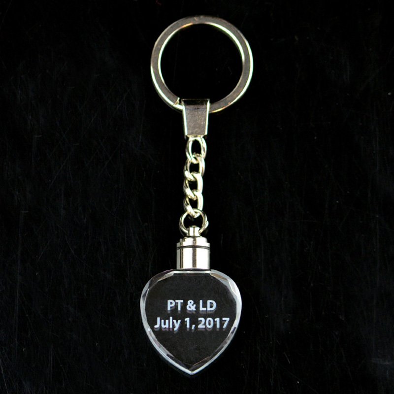 Crystal Car Logo Keychain