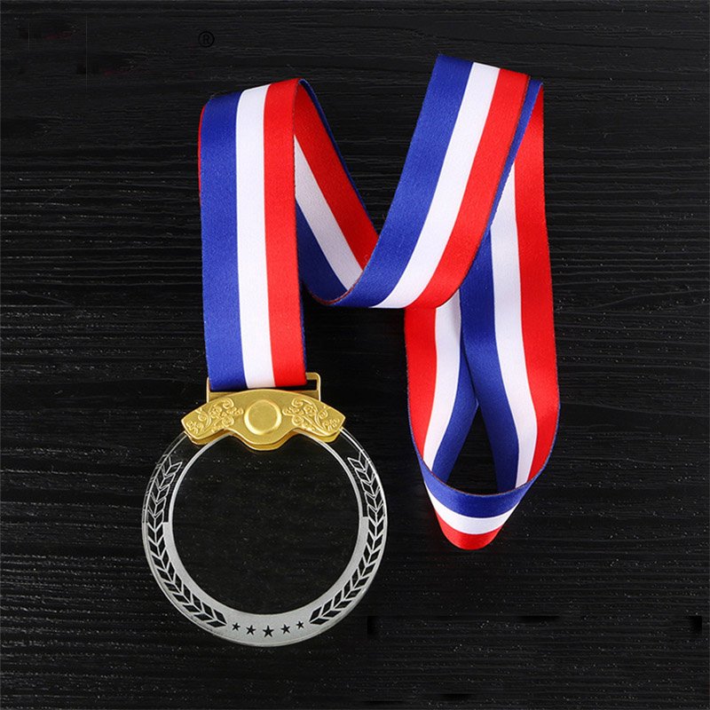 Blank Glass Crystal Medal