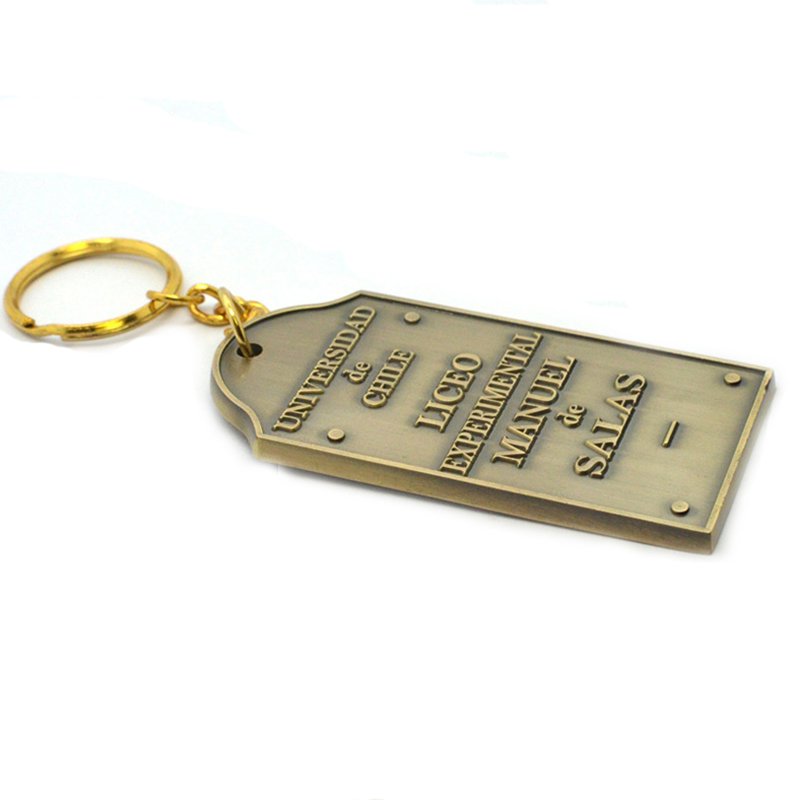 Metal Name Tag Nurse Keychain
