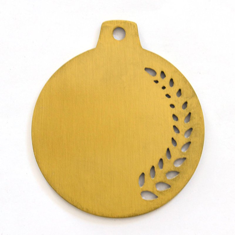 Blank Gold Silver Bronze Medal Custom