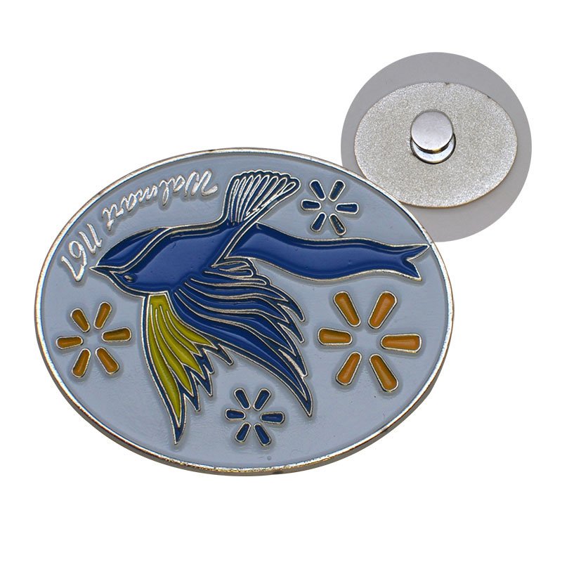 Enamel Custom Logo Magnetic Pin