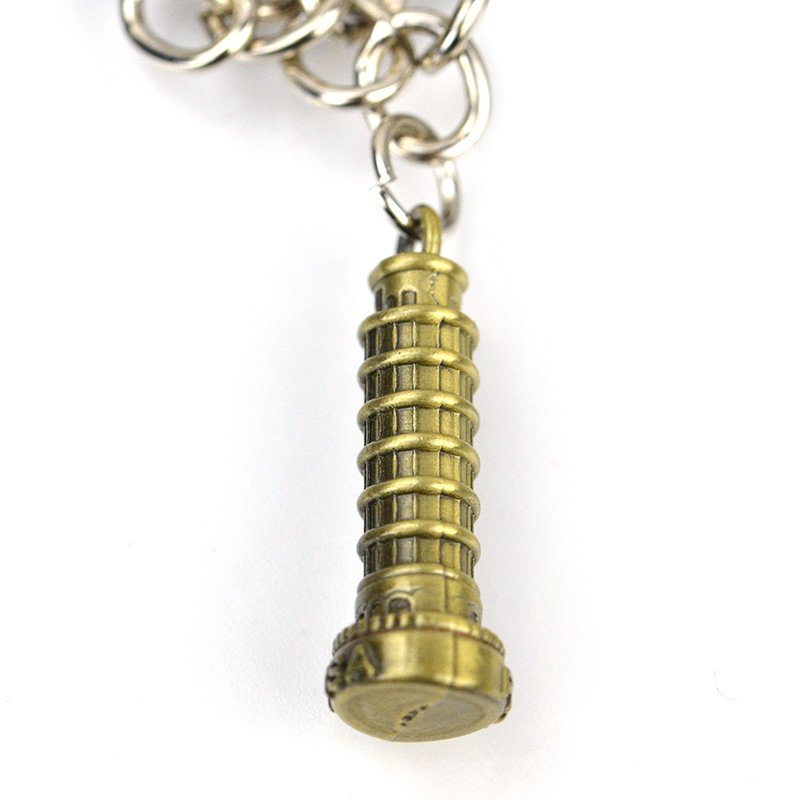 3D Bronze Keyring Brass Keyring