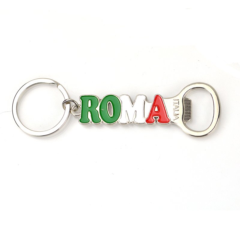 Letter Keyring With Bottle Opener