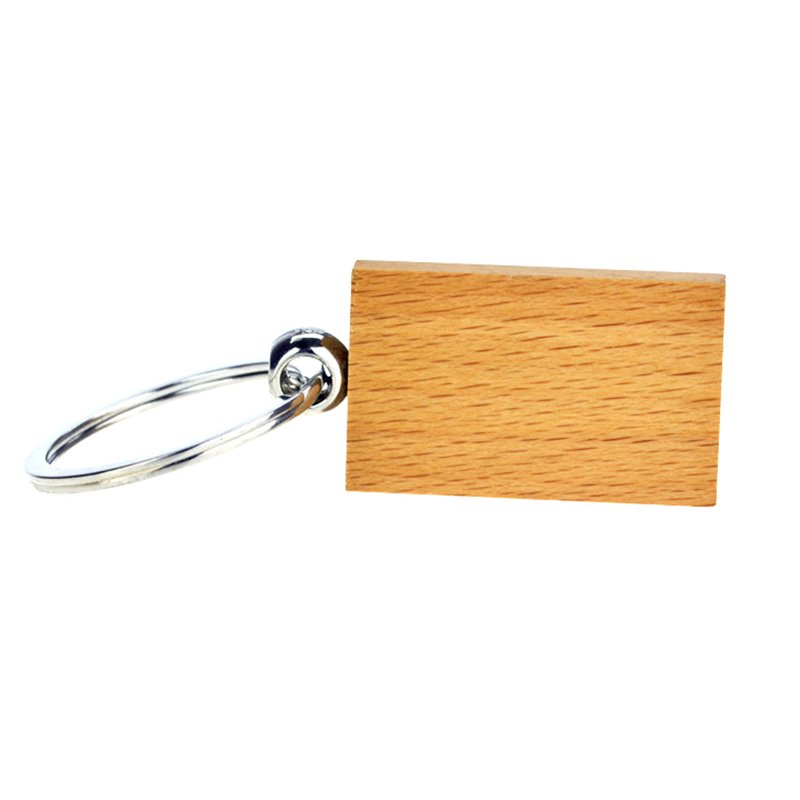 Blank Wooden Keychain