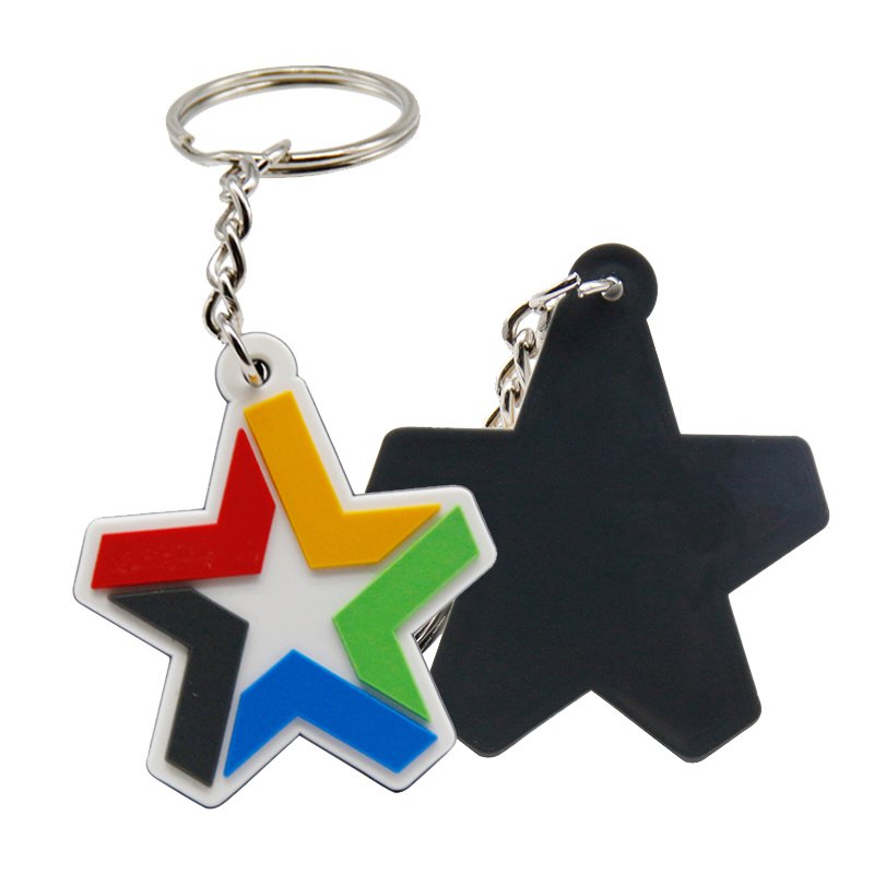 Custom Pvc Keychain 2D Keyring