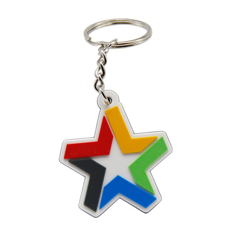 Custom Pvc Keychain 2D Keyring