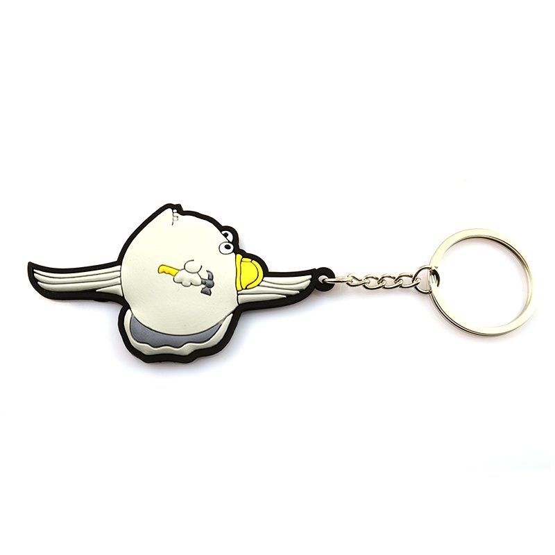 Custom Shaped Keychains Soft Pvc