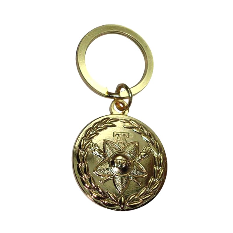 Customized Judo Keychain Gold