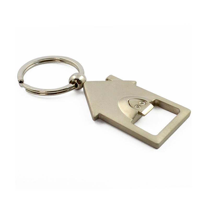 House Shape Key Holder Blank Keychain