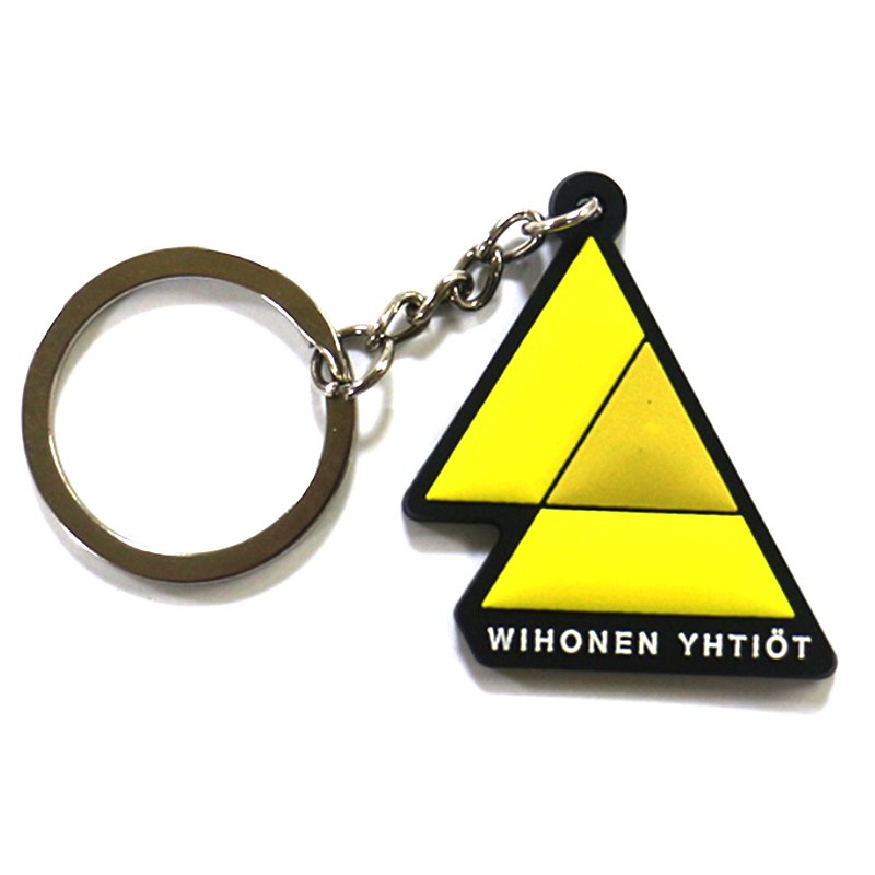 Oem Key Holder Soft Pvc Keychain