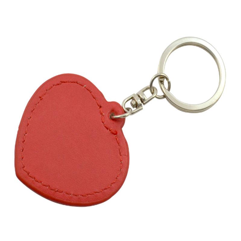 Heart Key Holder Leather Keychain