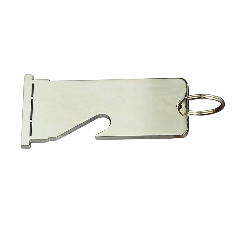 Custom Logo Key Holder Metal Keychain