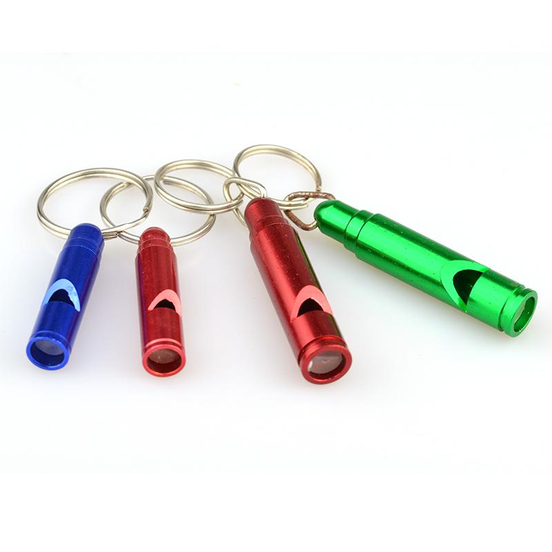 Whistle Key Holder Aluminum Keychain