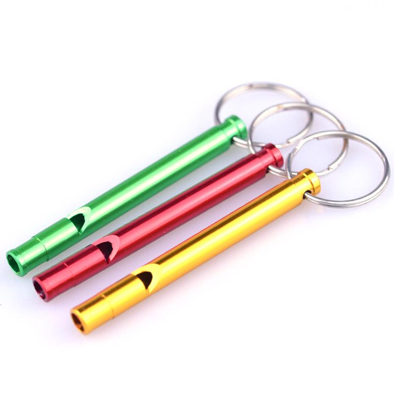 Whistle Key Holder Aluminum Keychain