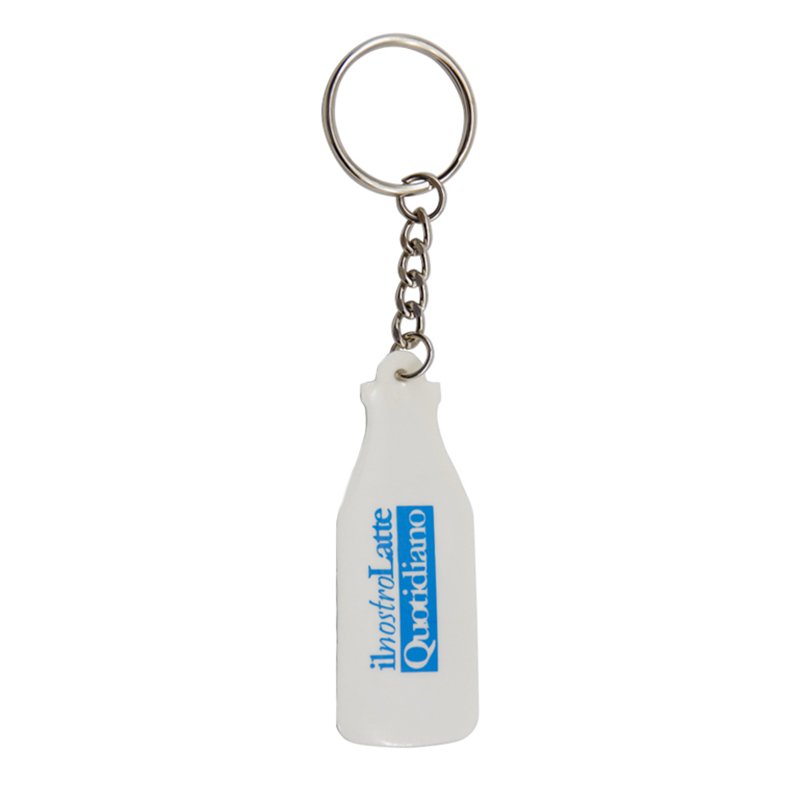 Bottle Shape Key Holder Soft Pvc Keychain