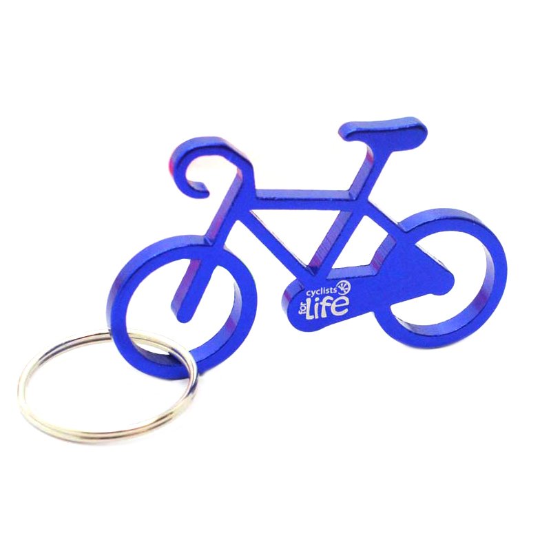 Bike Keychain Aluminum Bottle Opener Key Chain