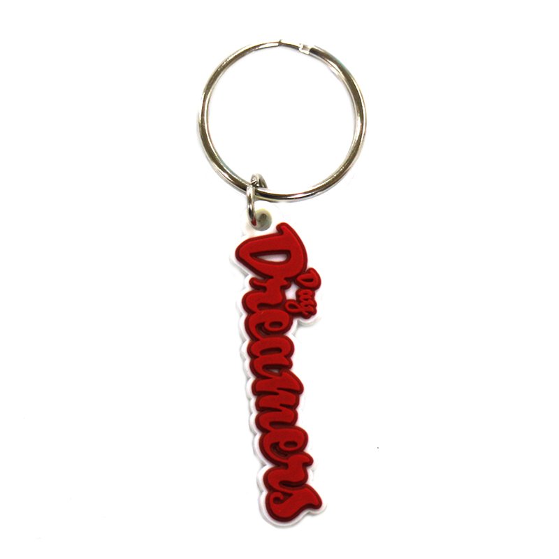 Wholesale Custom Keychain Ring Soft Pvc