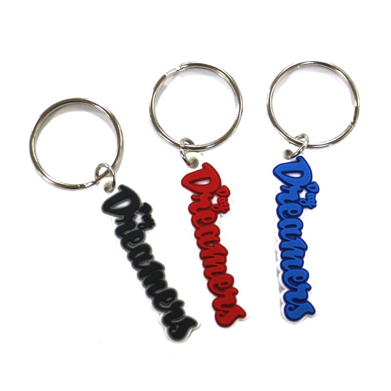 Wholesale Custom Keychain Ring Soft Pvc