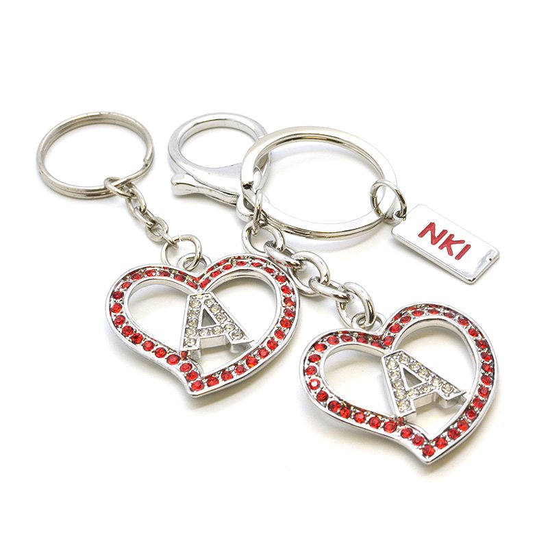 Korean Keychain Metal Jewelry Key Chain Rings