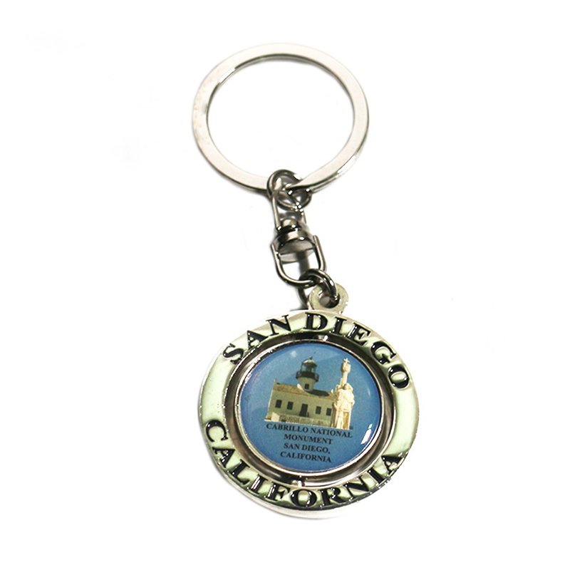 Cheap Keychain Bag Printed Souvenir Key Chain