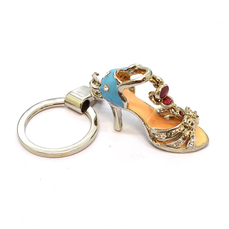 3D Keychain Shoes Metal Enamel Key Chain