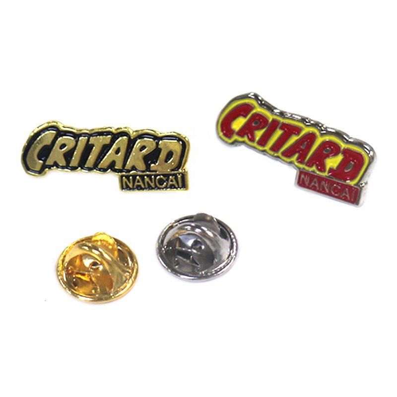 Metal Enamel Pin Set