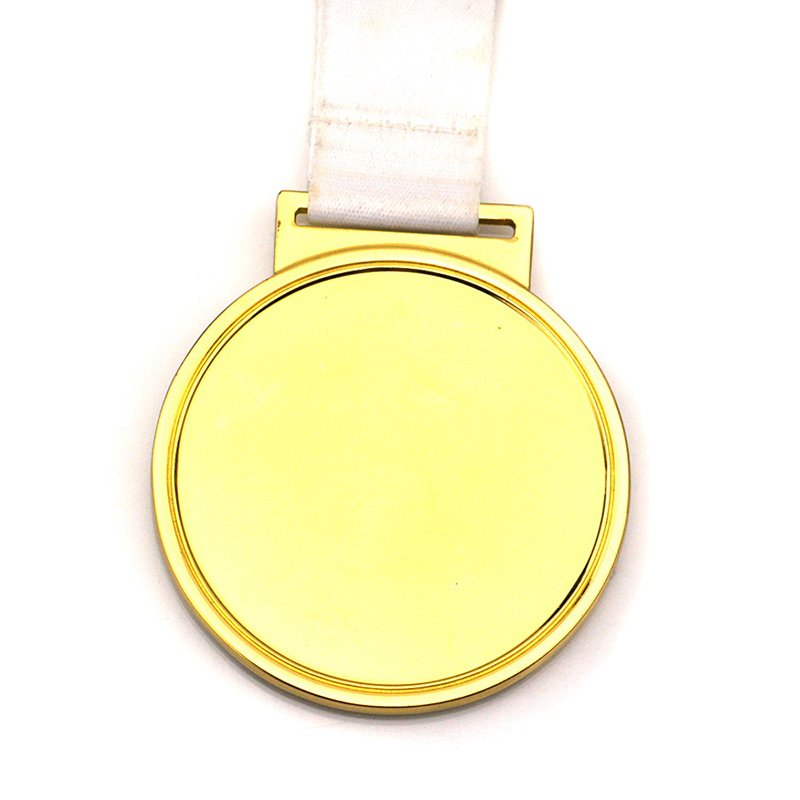 Promotional Gifts Custom Metal Plated Gold Blank Medal