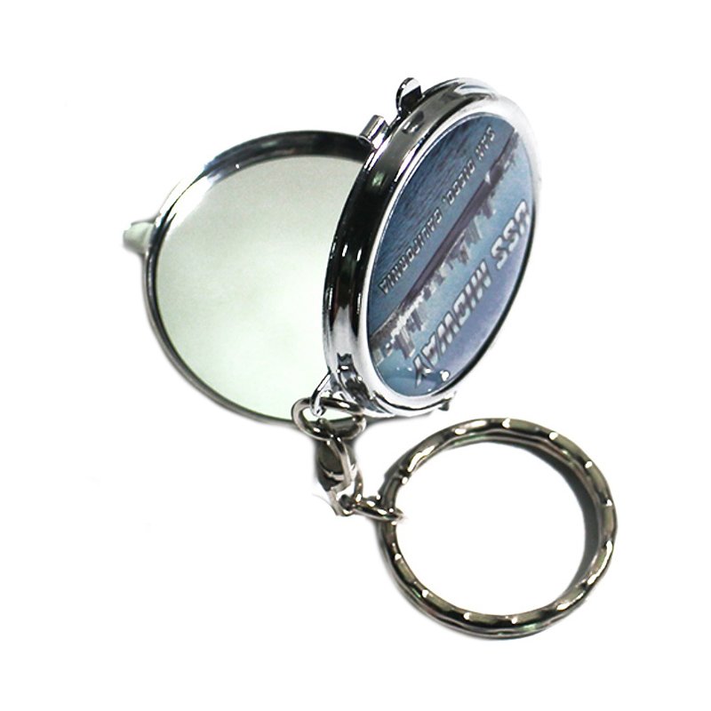 Keychain Mirror Printed Custom Logo