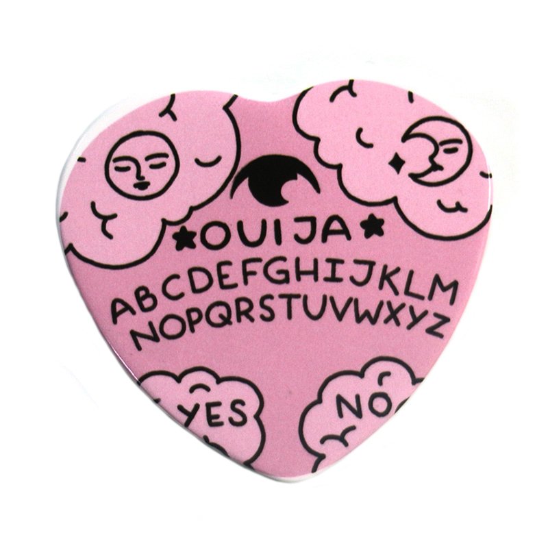 Custom Heart Shaped Pin Badges