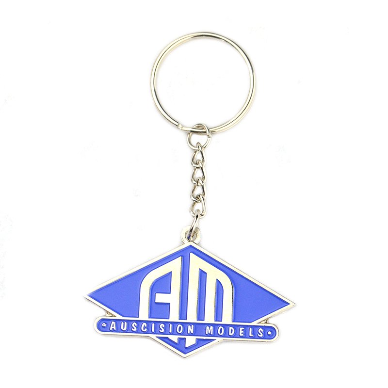 Enamel Keychain Custom Metal Key Ring