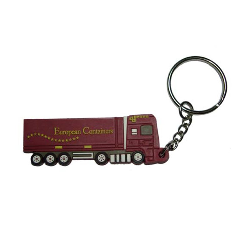 Custom Car Model Keychain Rubber Keyring