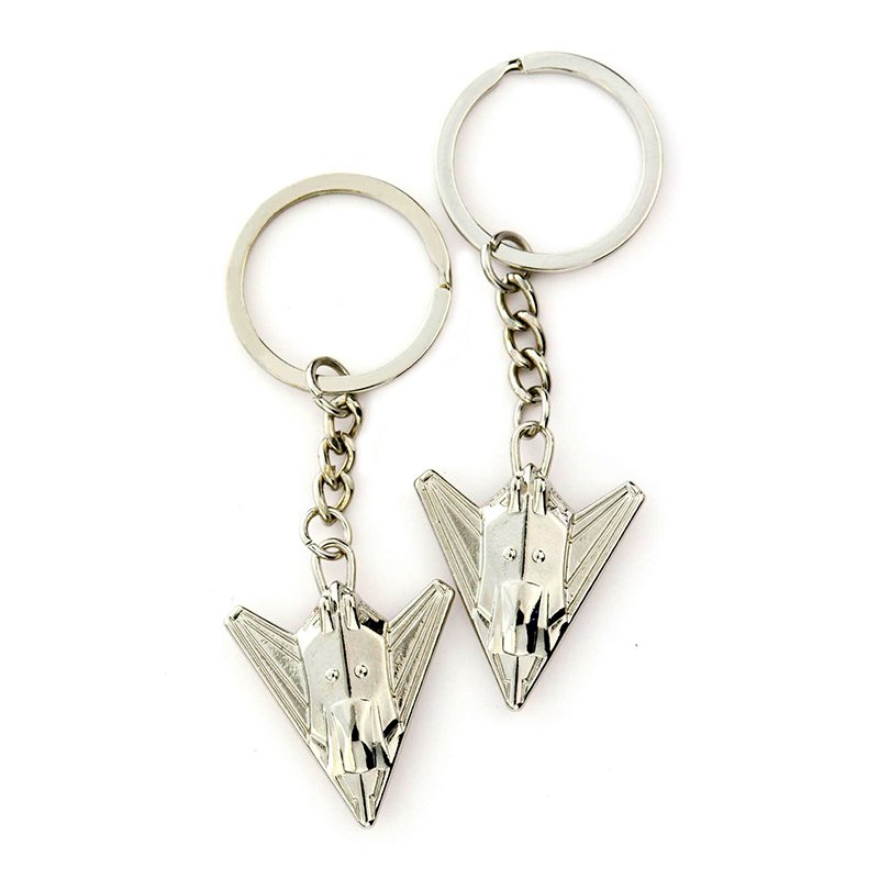 Keychain Airplane Stainless Steel Key Chain