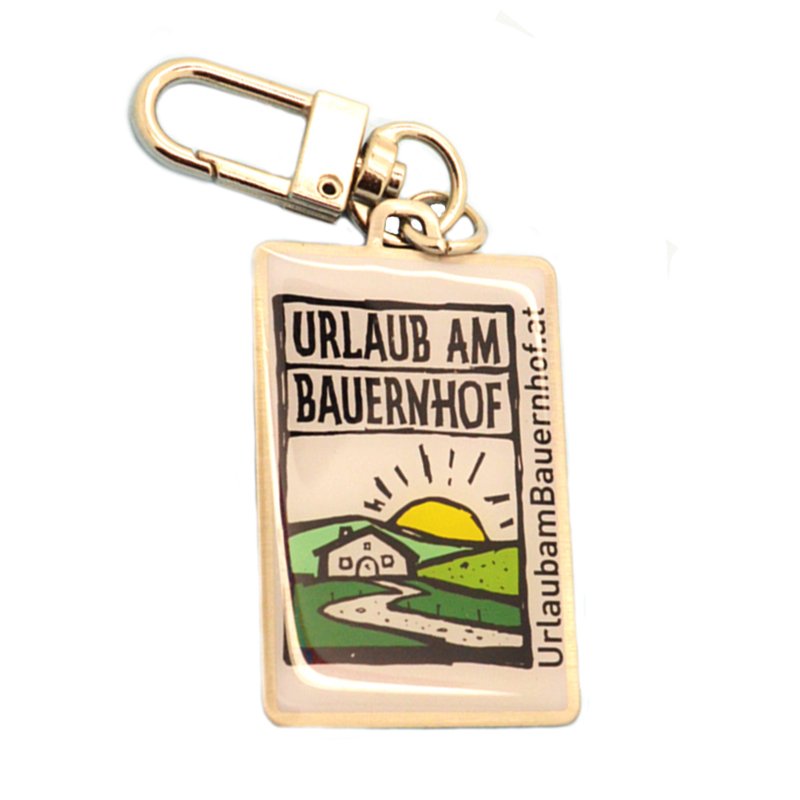 Dubai Souvenir Keychain Metal Printed Key Chains