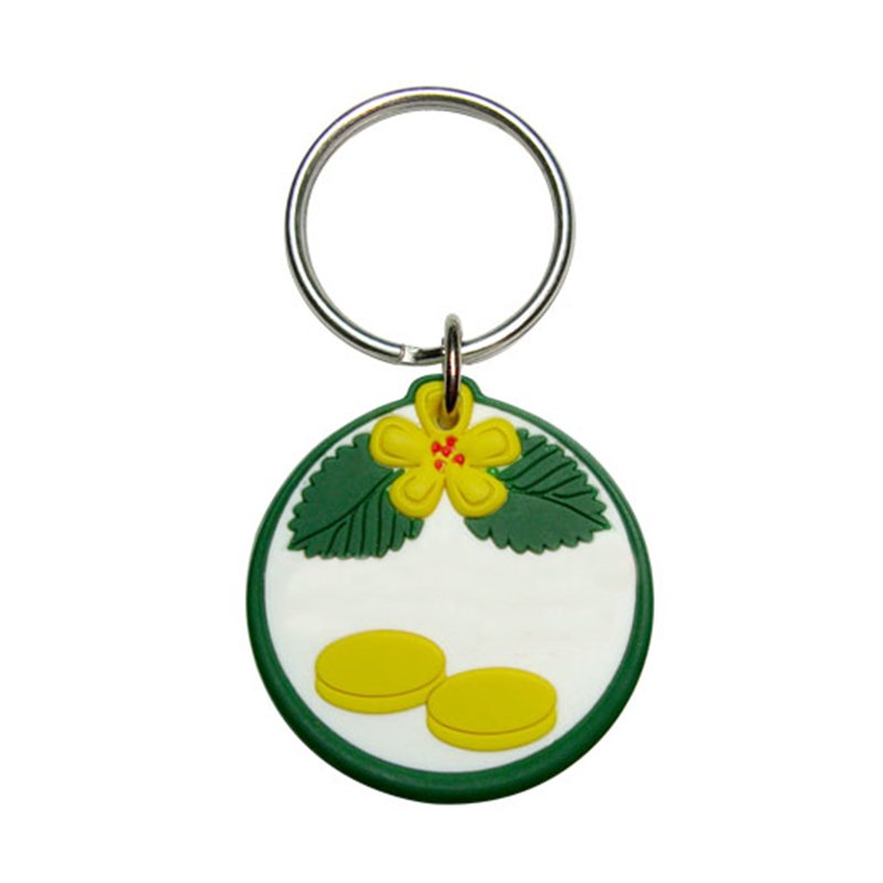 Recycled Keychain Soft Pvc Key Chain