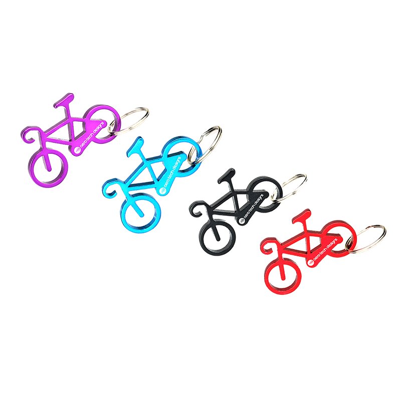 Keychain Bike Aluminum Bottle Opener