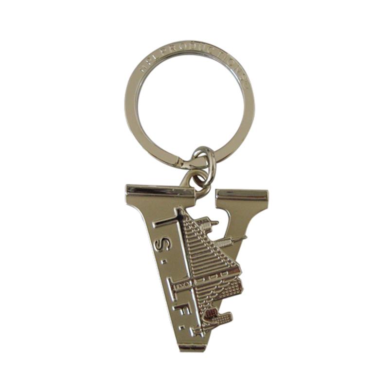 Welding Metal Keychain Custom Letter Key Chains