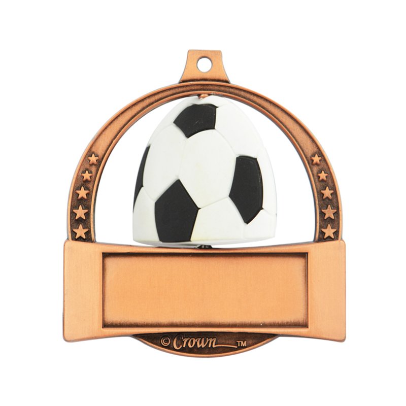 Enamel Medal Football Custom Made Medallion