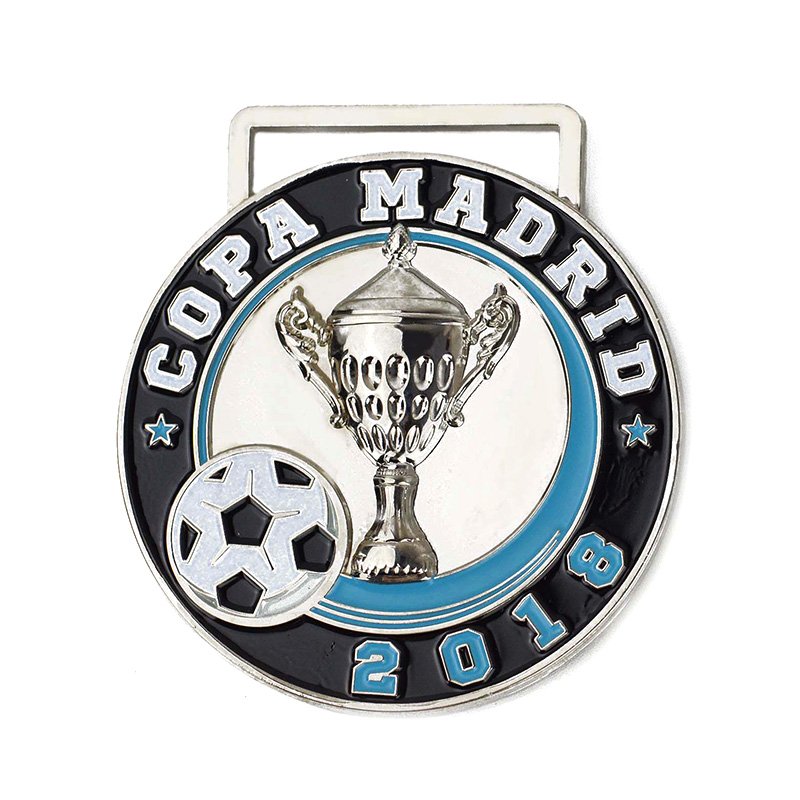 Metal Medal Football Enamel Sports Medal