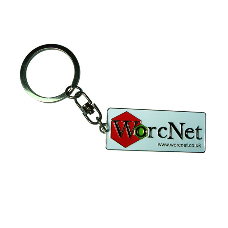 Metal Keychain Plain Custom Enamel Key Chain