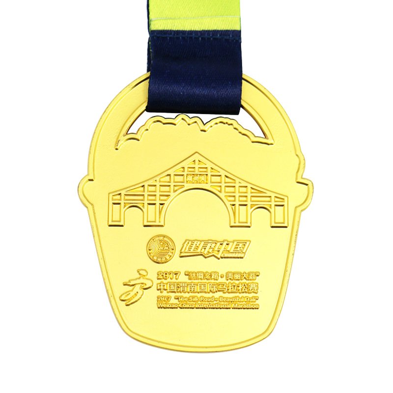 Custom-Made Medallion Metal Gold Medals