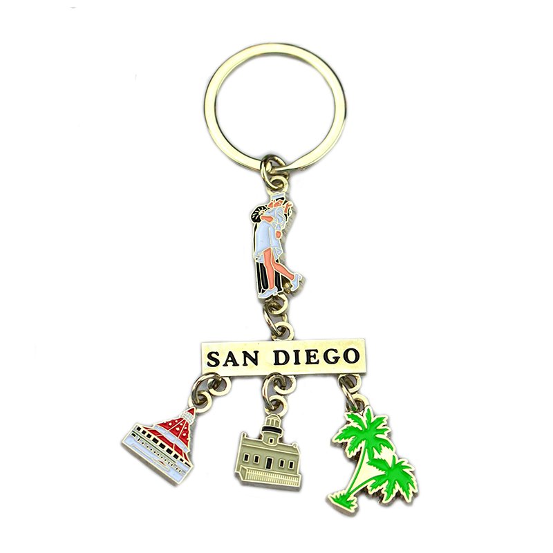 Keychain Metal Custom Logo Diy Key Chain