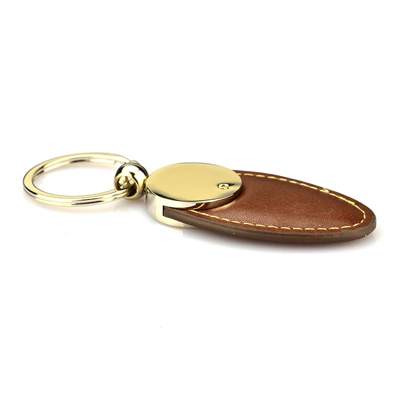 Pu Leather Keyring Brief Designer Keychain Key Fob Vintage Key