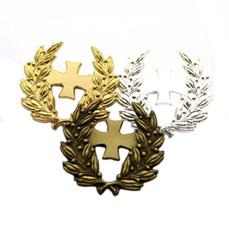 Custom Badges And Pins Metal Plated Bronze